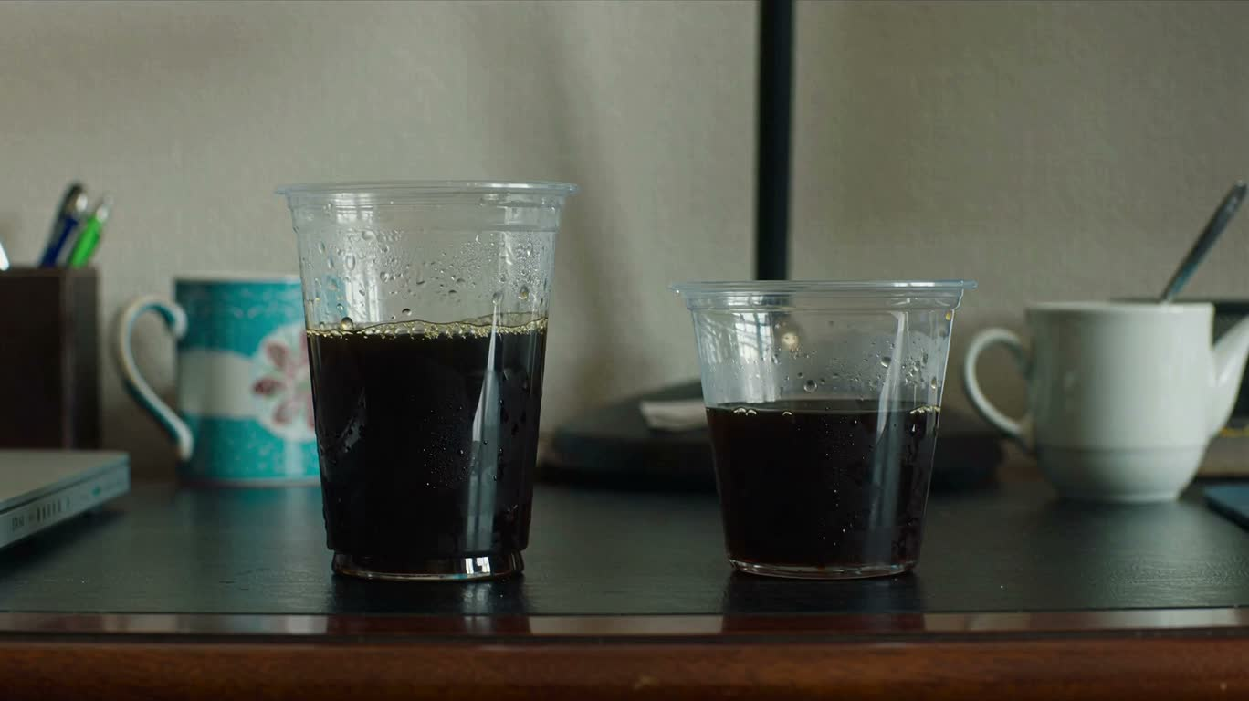 Two Cups of Coffee on the Table