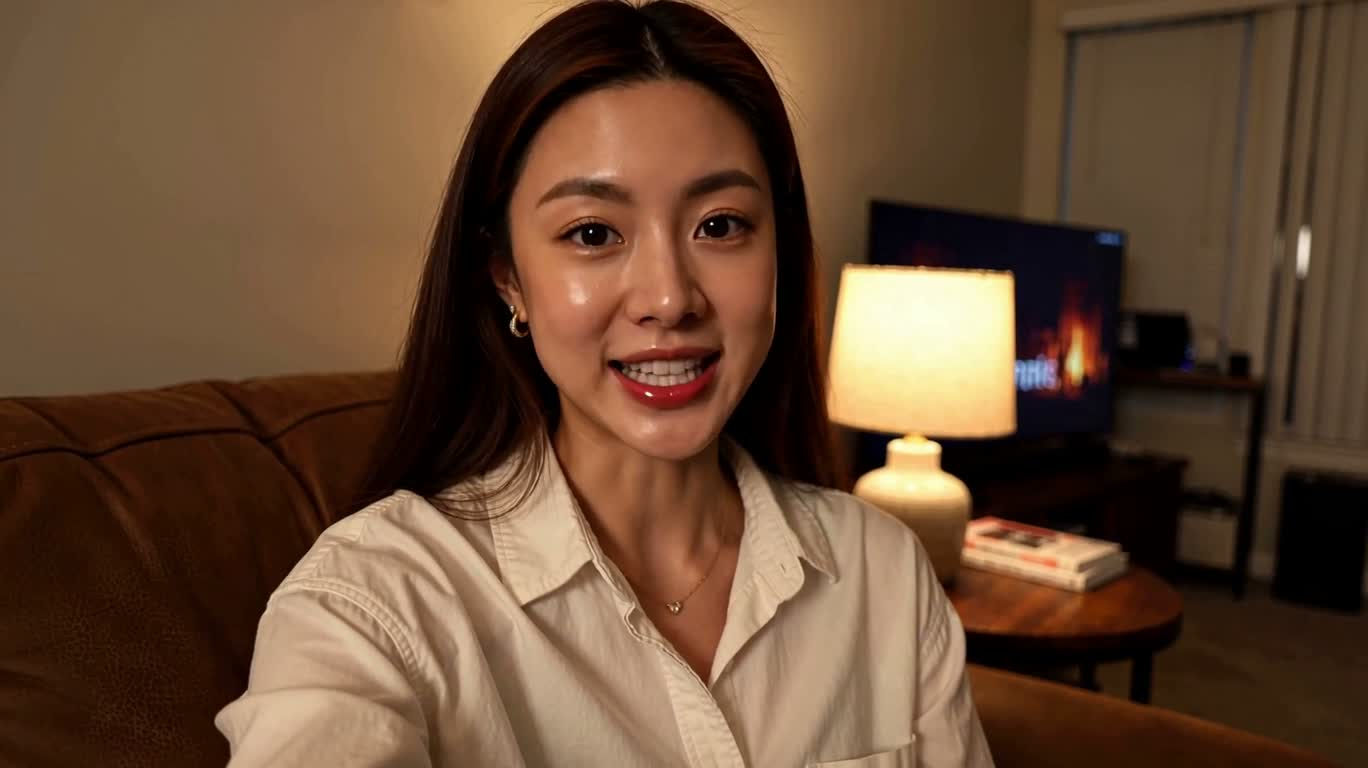 Nhân chứng đêm dưới ánh đèn ấm