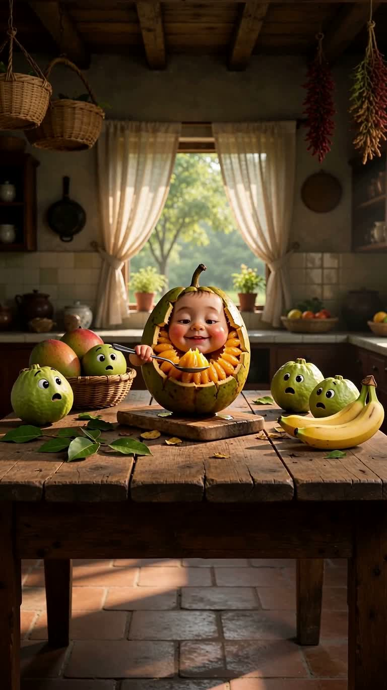 木苹果的甜蜜自食时光