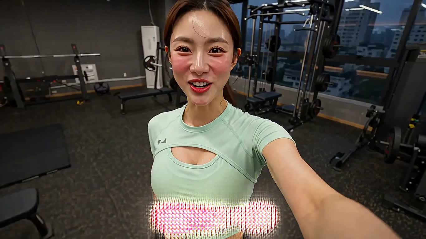 独自训练 vlog:力量与汗水 — AI video creation