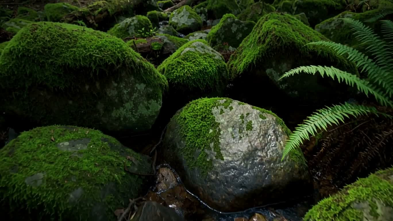幽影苔林