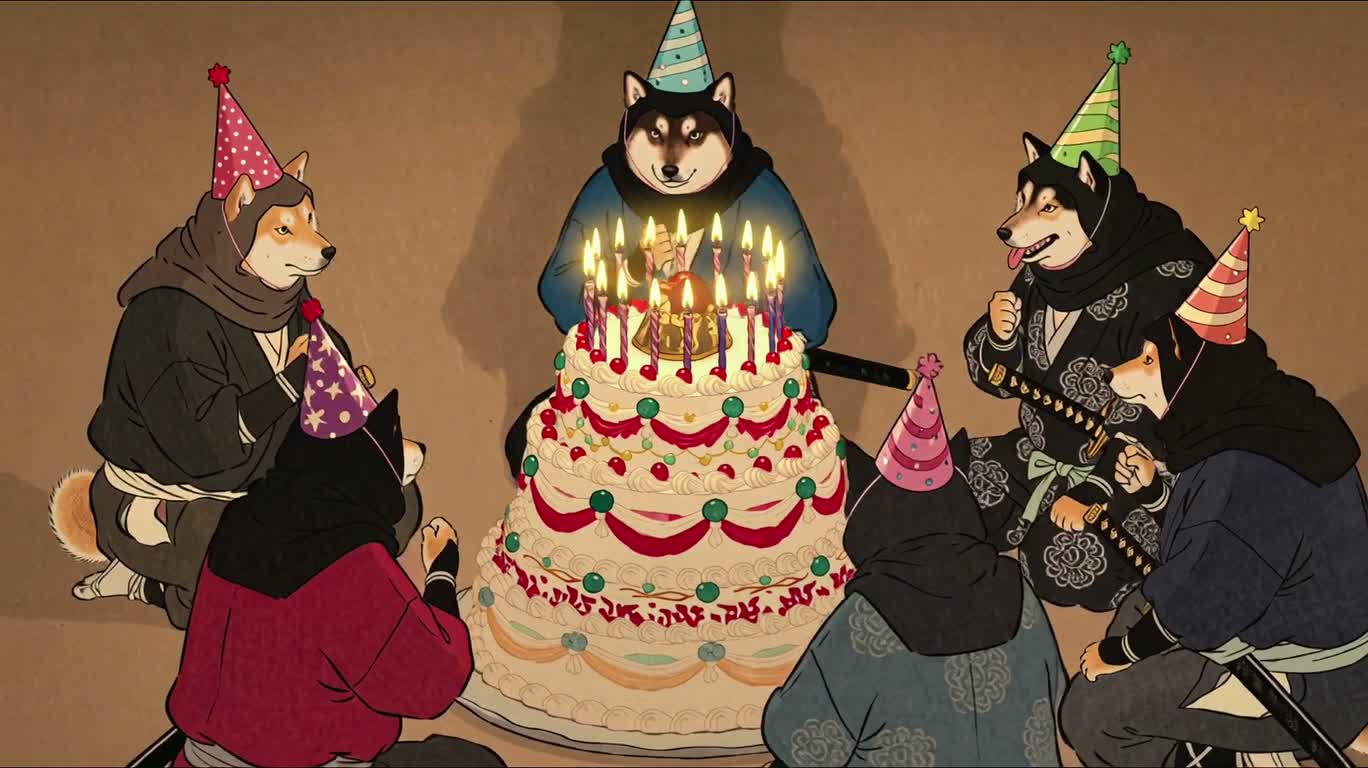 시바 닌자의 생일 잔치