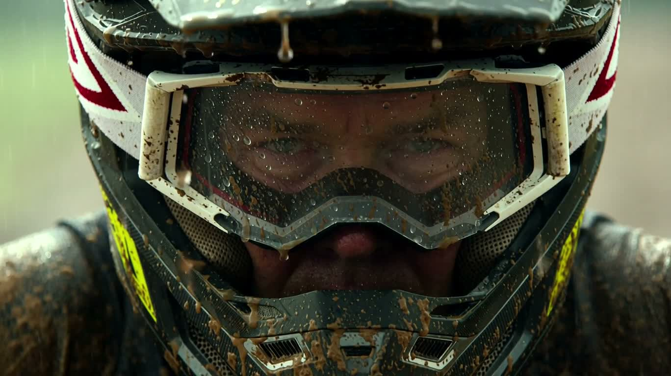 泥雨 motocross 终极冲刺 — AI video creation