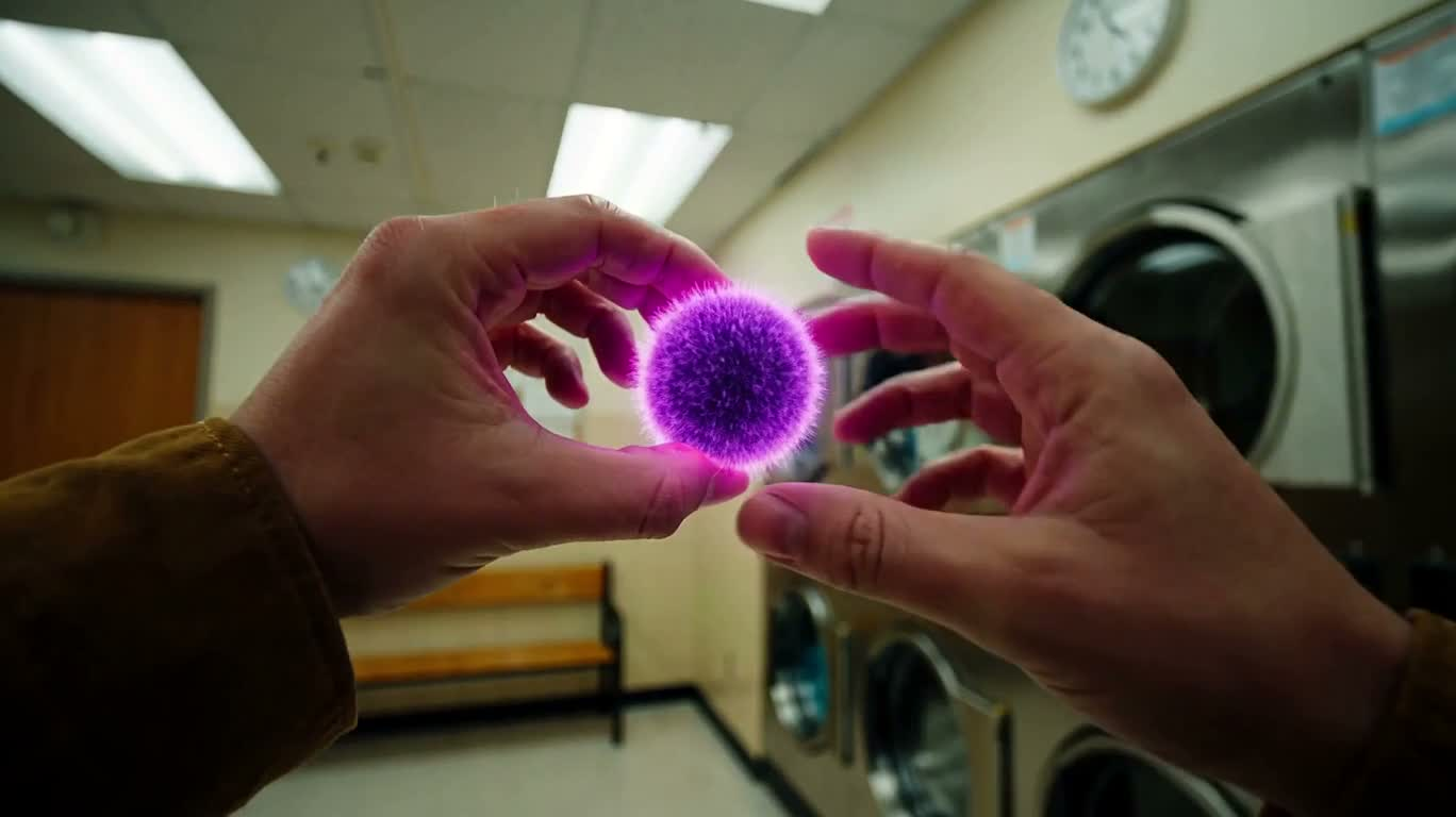 霓虹洗衣店奇遇 — AI video creation