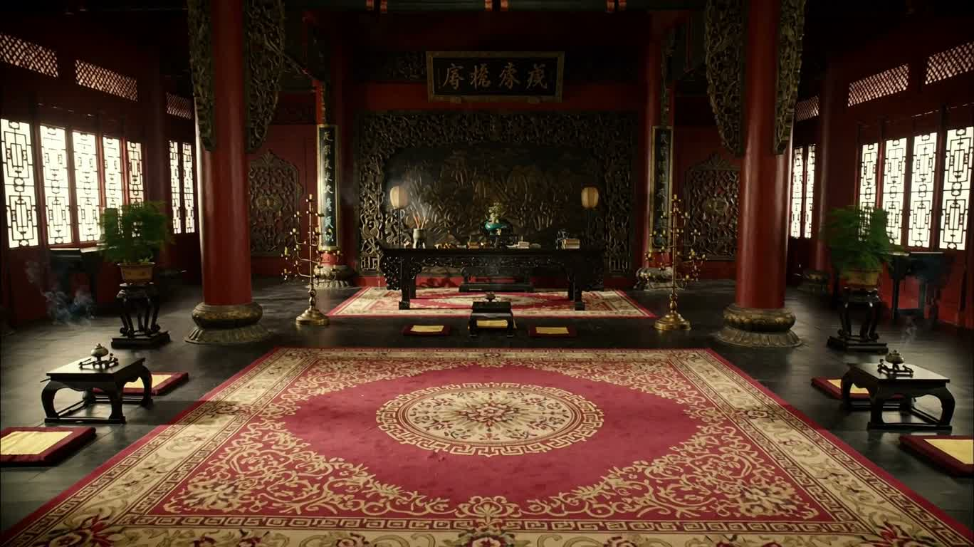 古韵武馆中的电影感武术训练 — AI video creation