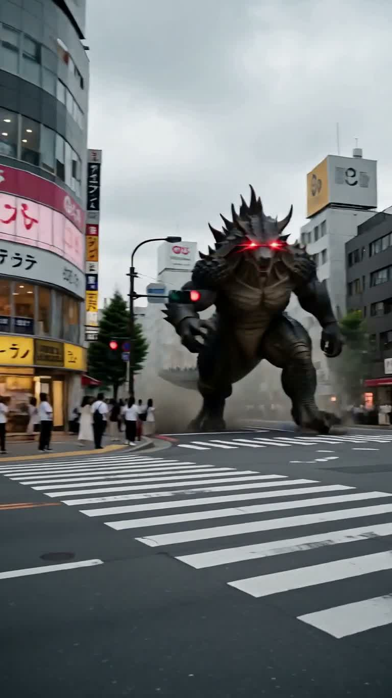 都市幻彩装甲变身 — AI video creation