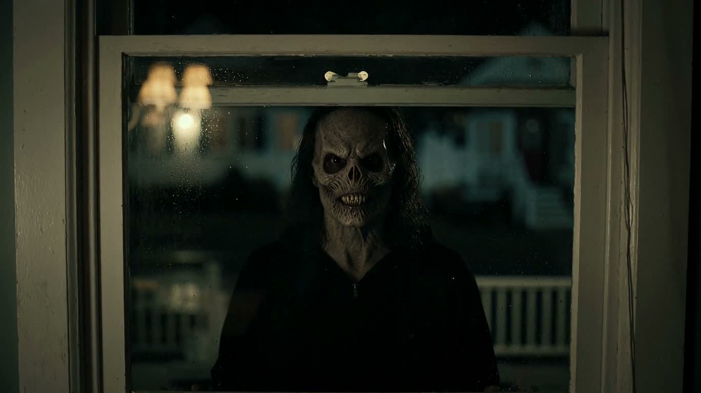 The Tiny-Eyed Monster Gazing Behind the Window