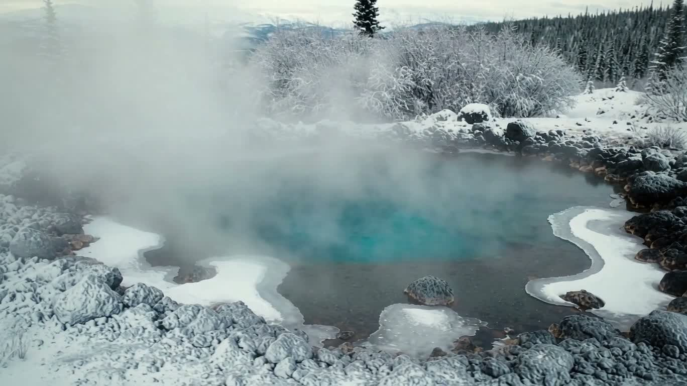 雪境温泉 — AI video creation
