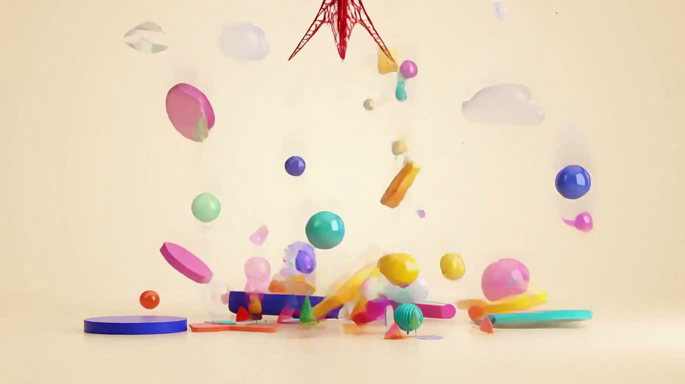 东京天际线的几何变奏 — AI video creation