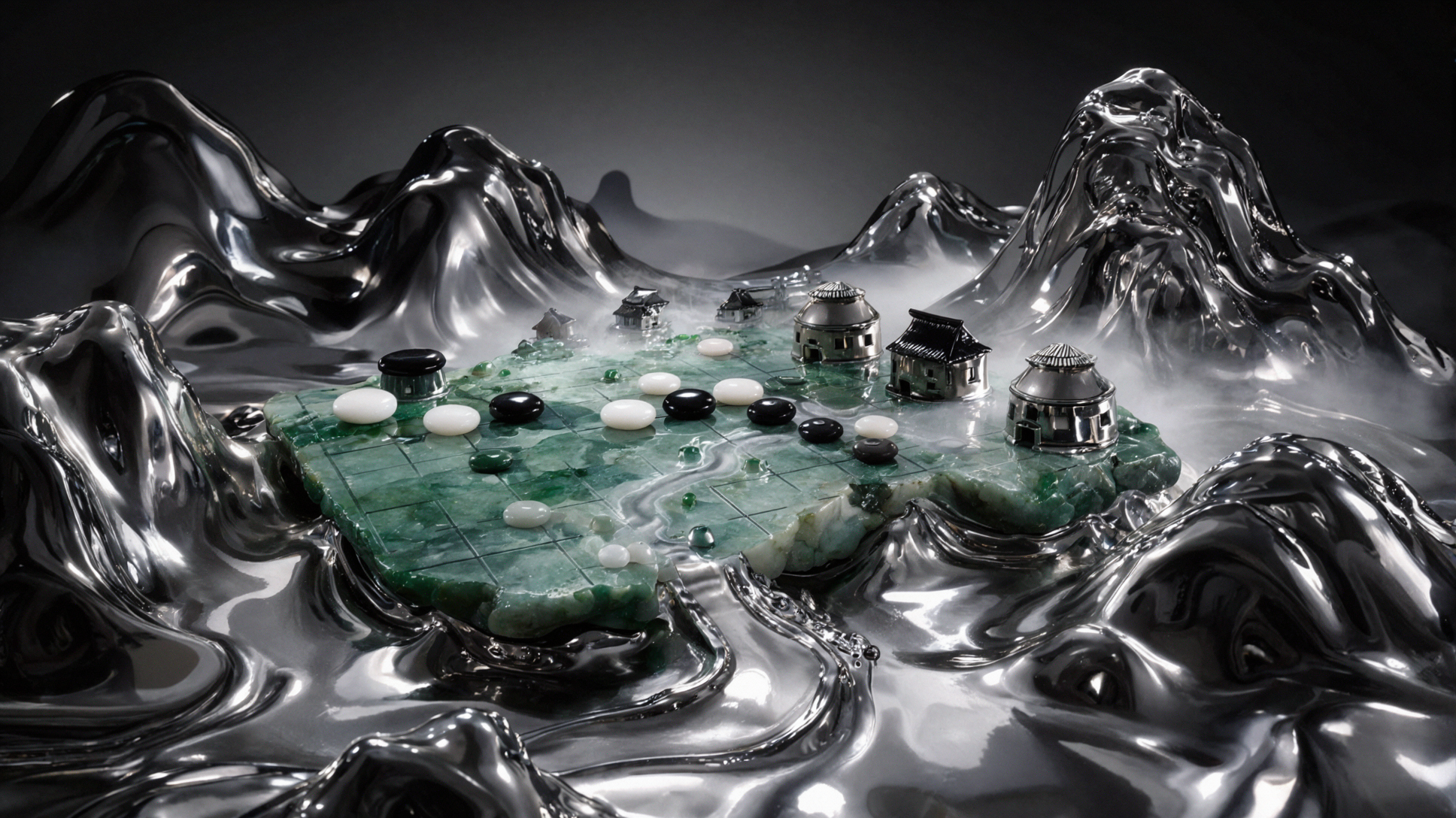 翡翠围棋 · 流体金属