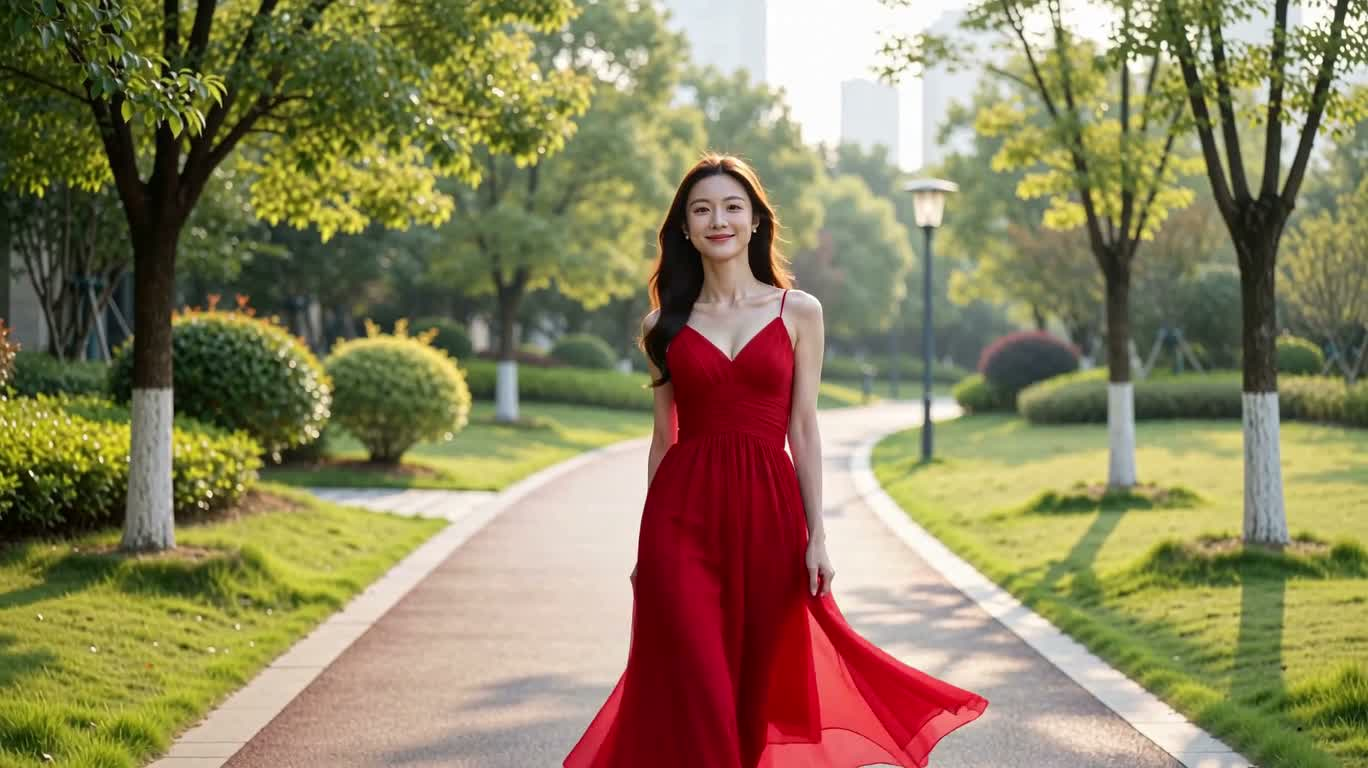 Hope on a Sunlit Path — AI video creation