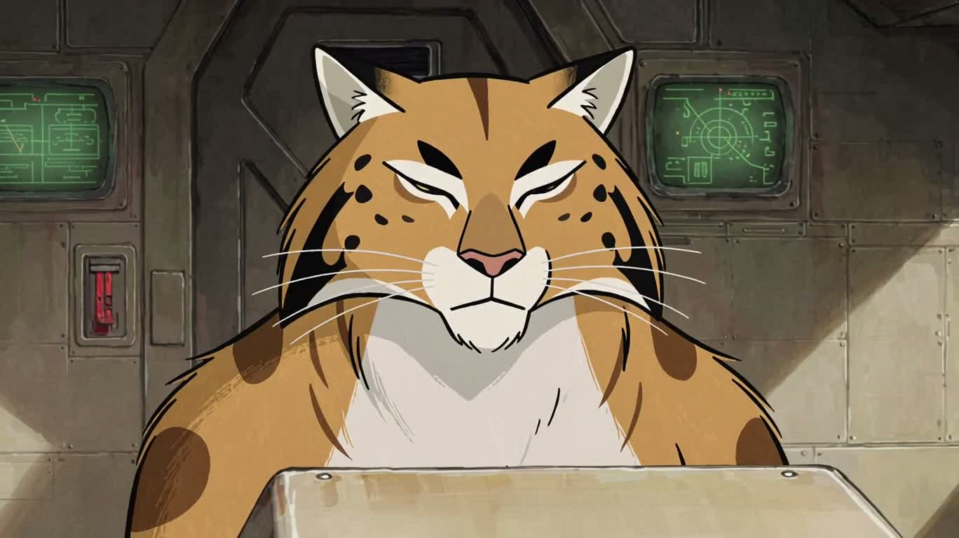 山猫领航员的星舰驾驶台