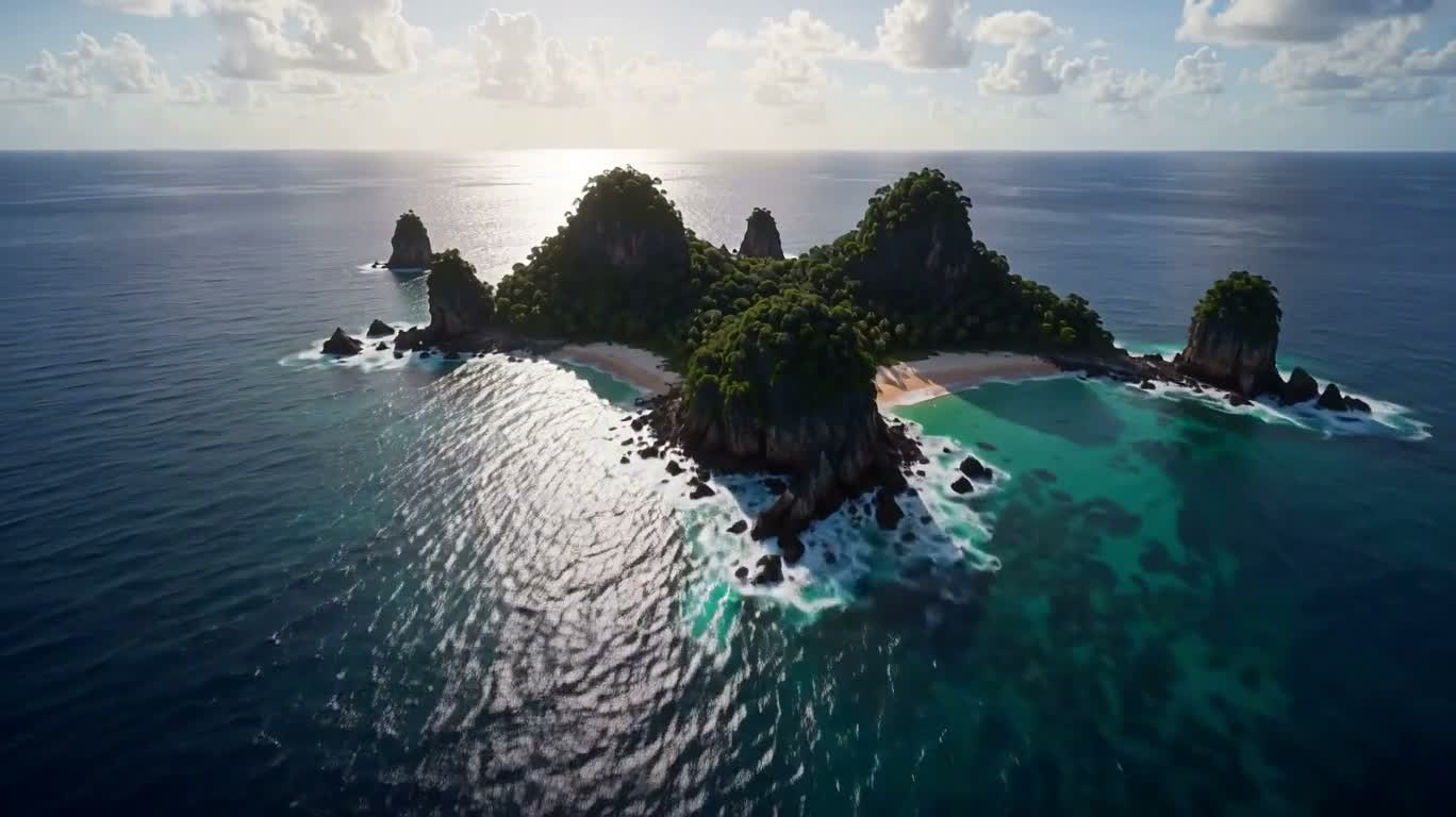 Сверхскоростное путешествие из тропической грезы в город