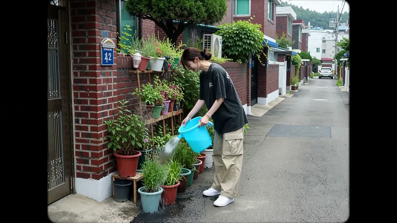 Summer Greetings in the Alley — AI video creation