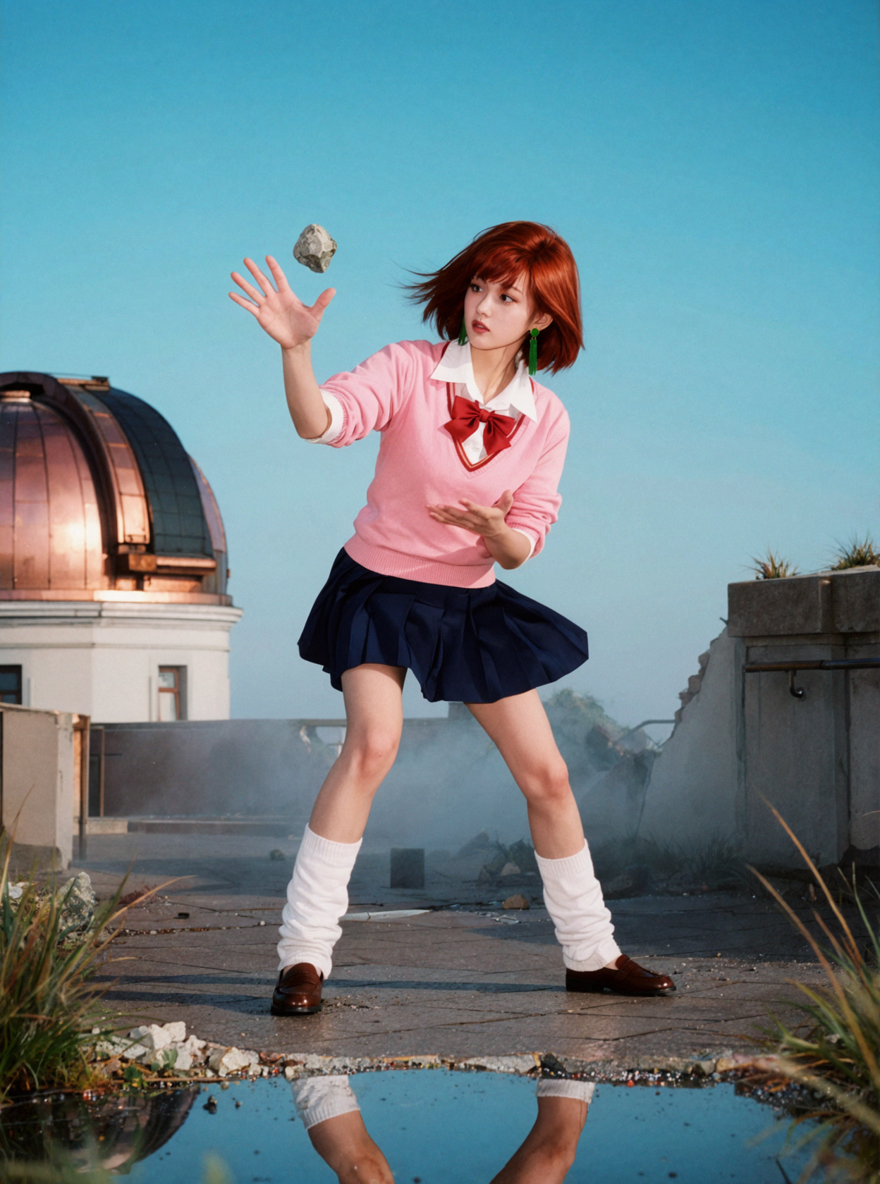 Ayase Momo · Psychokinésie de la paume · Éclat rétro