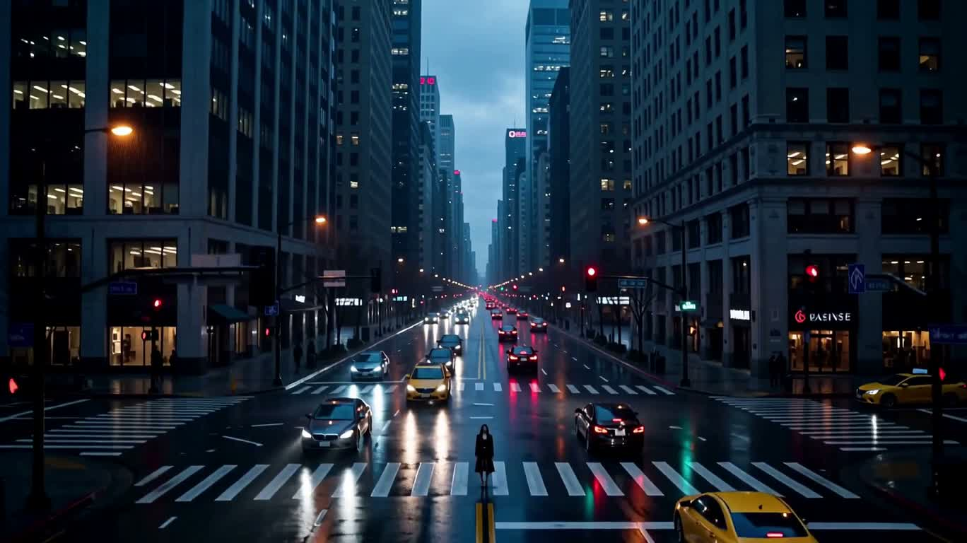 雨夜裂隙:觉醒之翼 — AI video creation