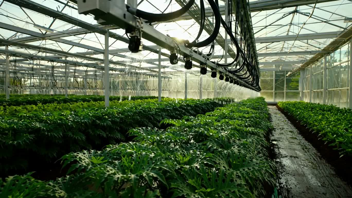 Precision Irrigation in the Greenhouse — AI video creation