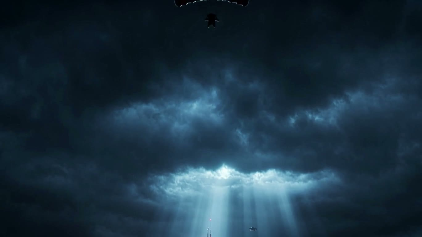霓虹末世空降 — AI video creation