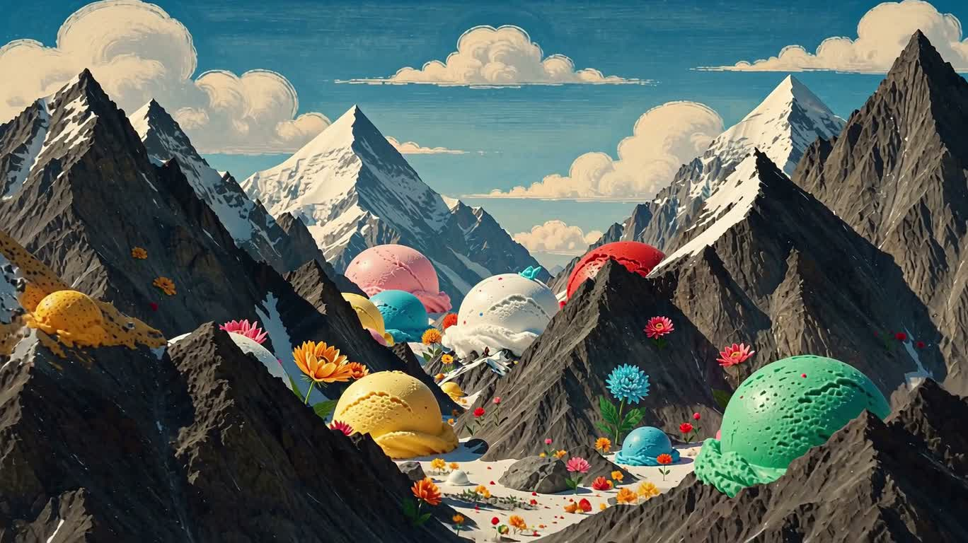 Cõi huyễn dị giới sương tuyết Himalaya