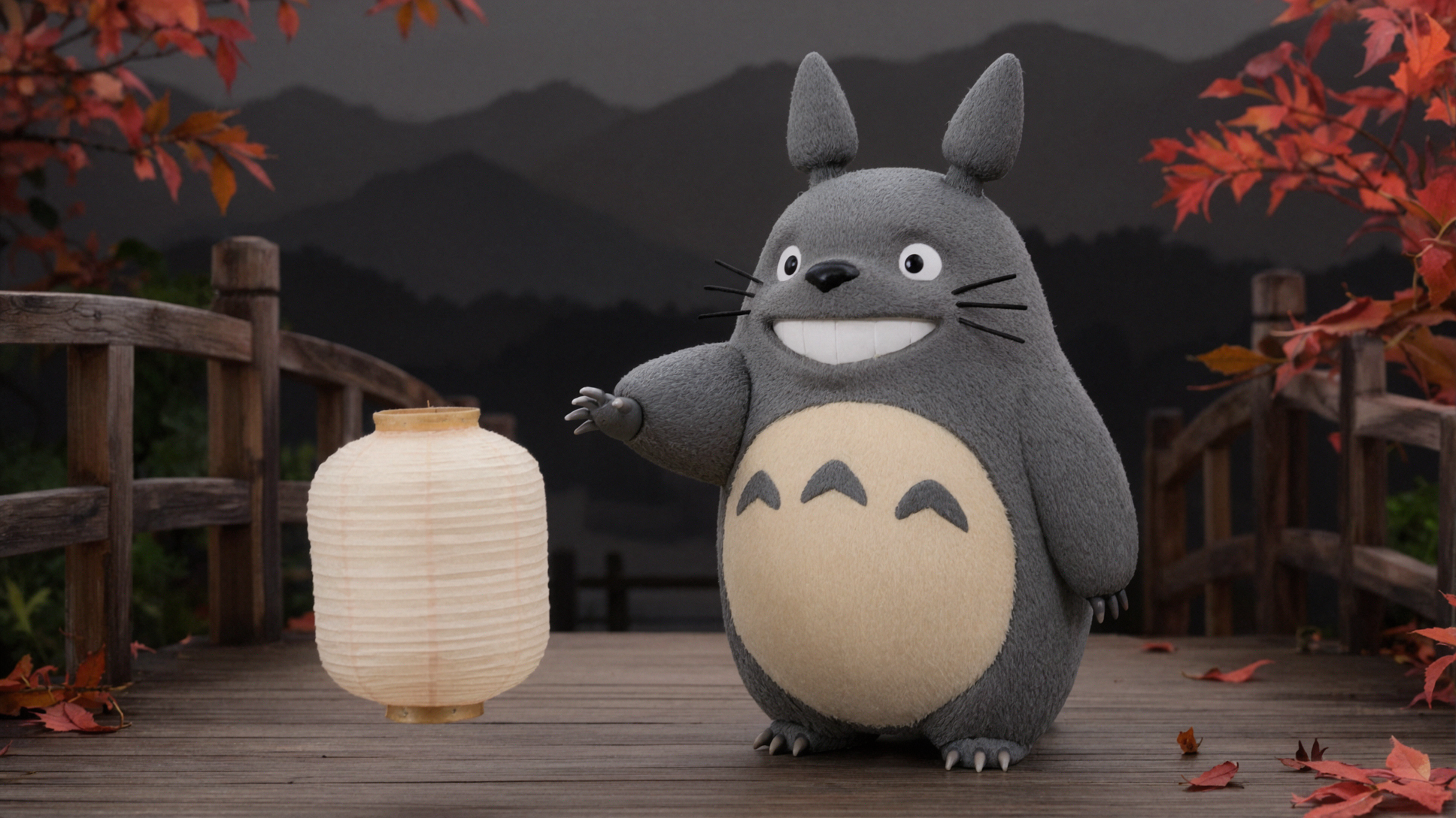 Hàng xóm của tôi là Totoro · Đèn giấy trong gió · Ảnh chụp lấy liền