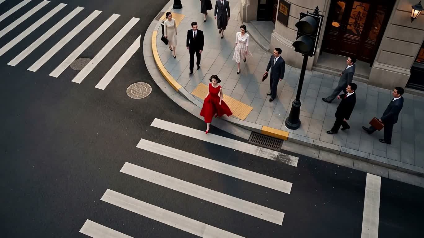 红色蜕变口红广告 — AI video creation