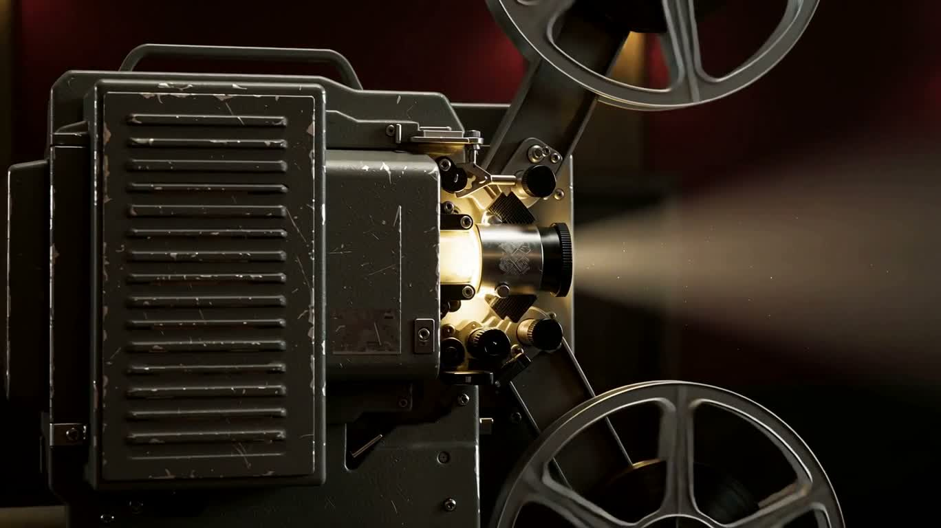 影院放映机 — AI video creation
