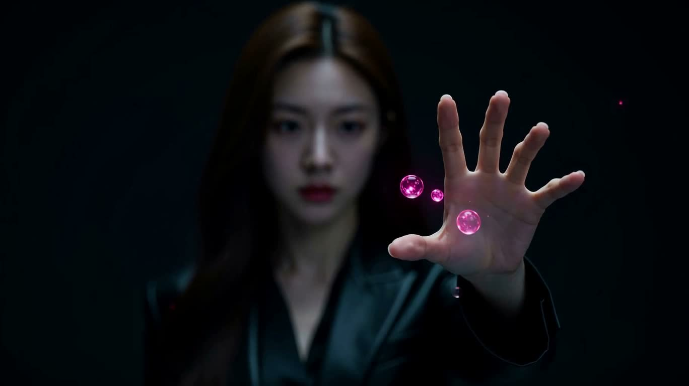 분홍 별가루 속의 우주적 만남