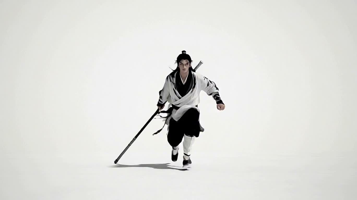 水墨狂棍：白色虚空中的武侠决战