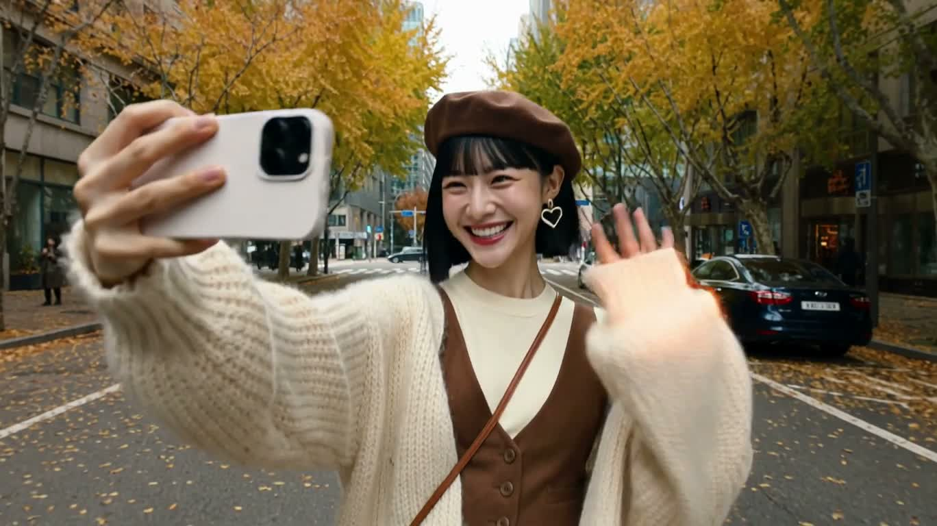 秋日Vlog,意外拯救世界 — AI video creation