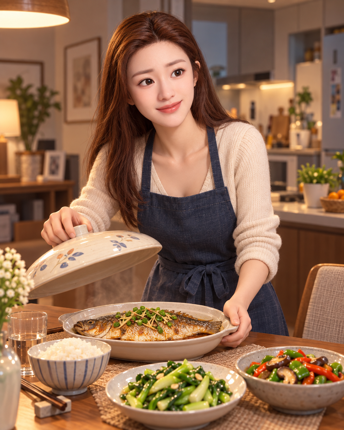 Khoảnh khắc ấm áp của bộ phim hài bữa tối mẹ con