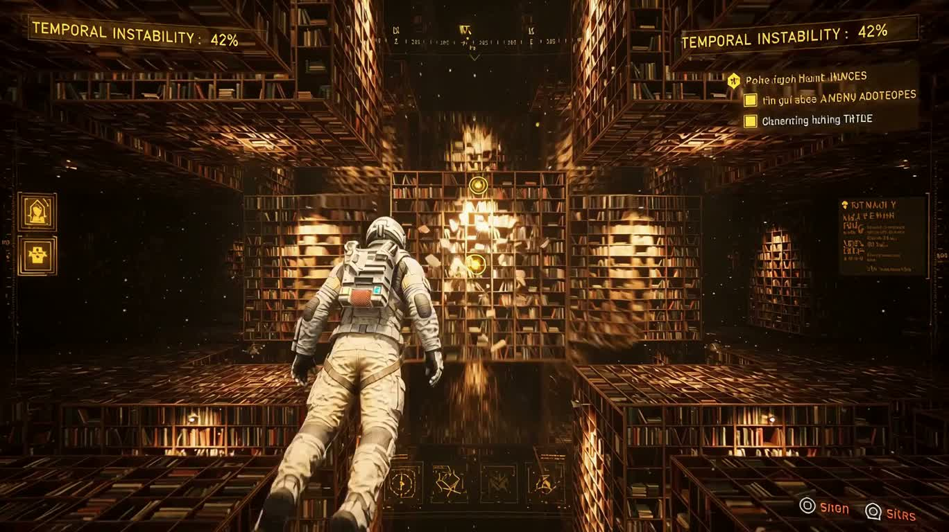 四维书架:拯救讯息 — AI video creation