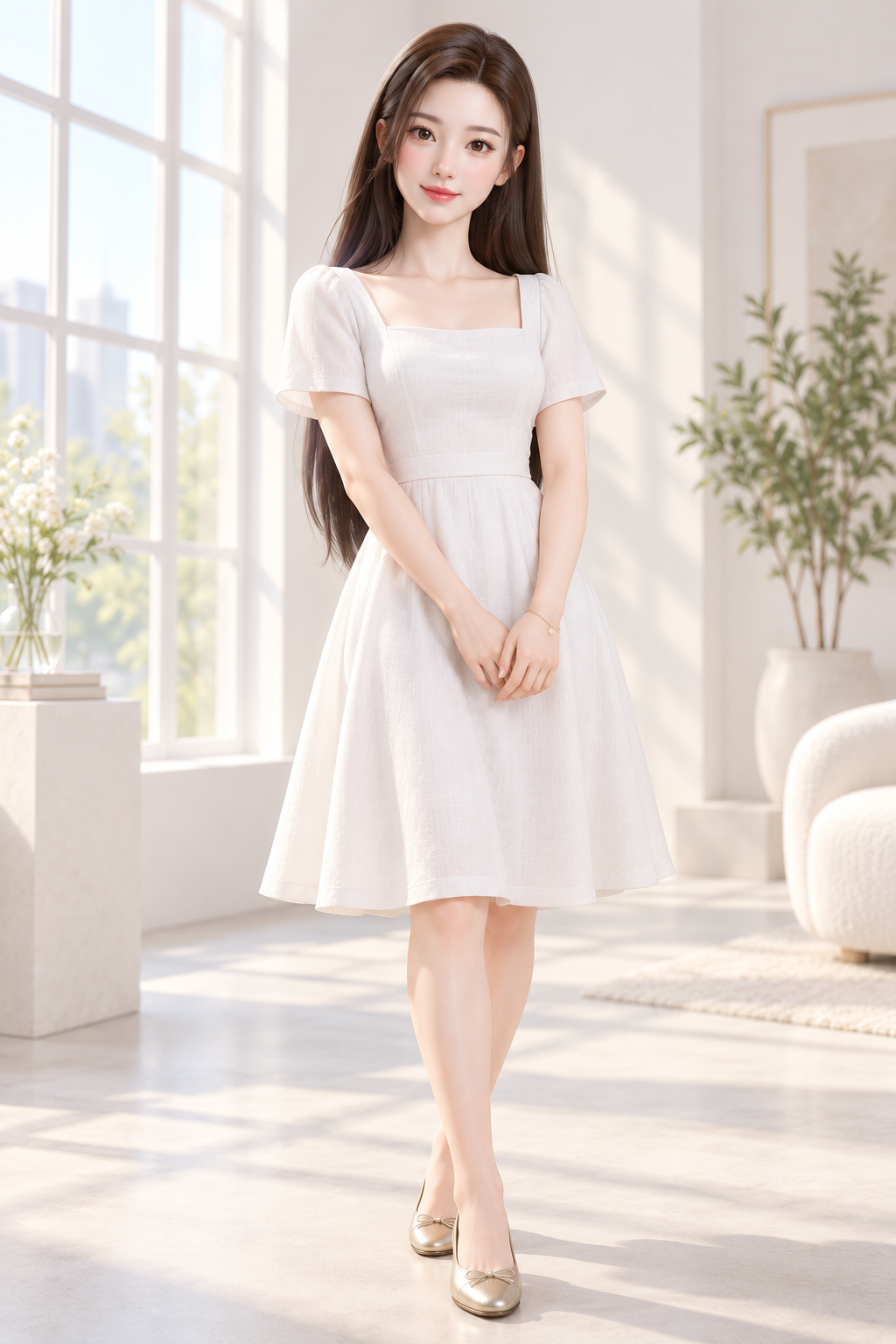 迪士尼风优雅少女