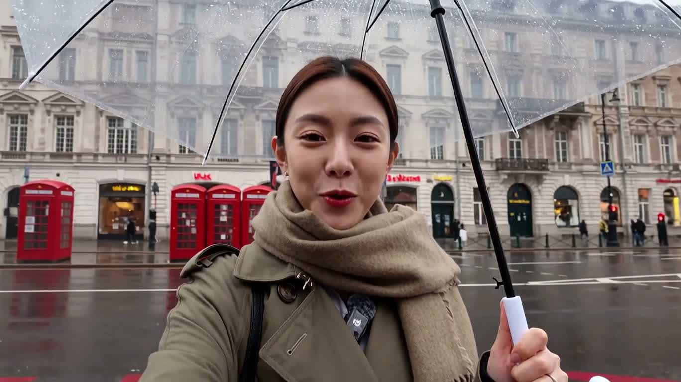 비와 눈 속 세 도시 미식 여행 일기