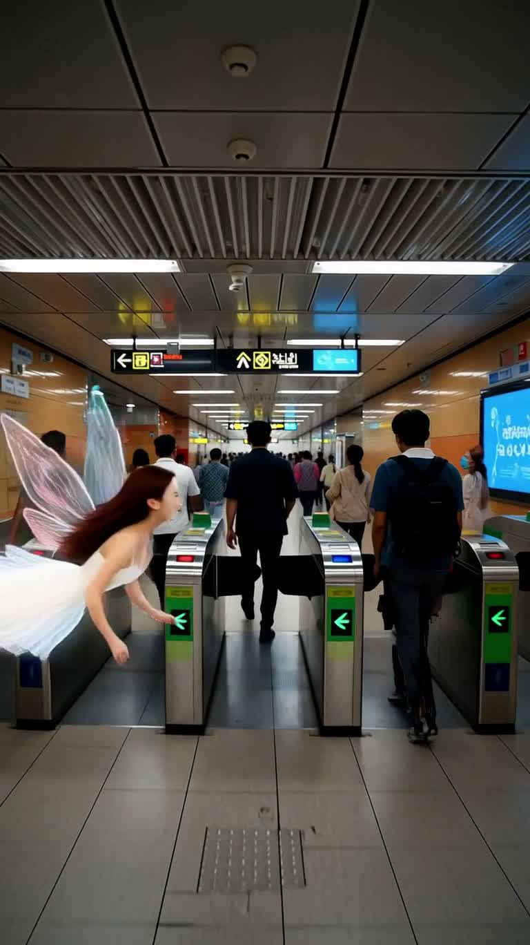 吉隆坡轨道上的魔法旅程 — AI video creation