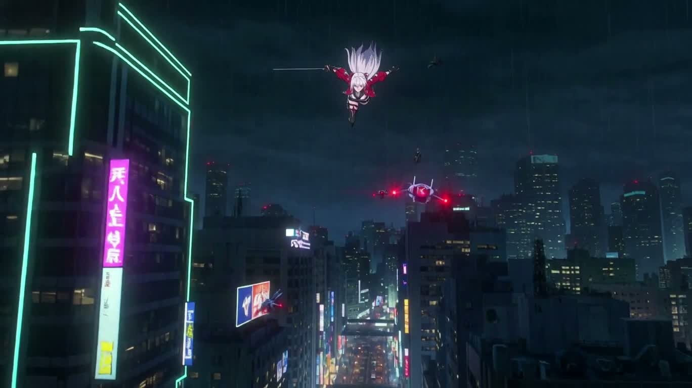 霓虹都市:时之漩涡 — AI video creation