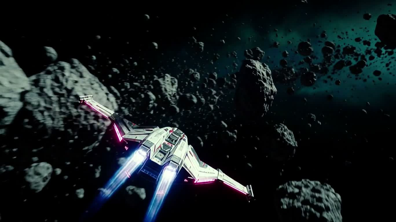 霓虹星际街机终局 — AI video creation