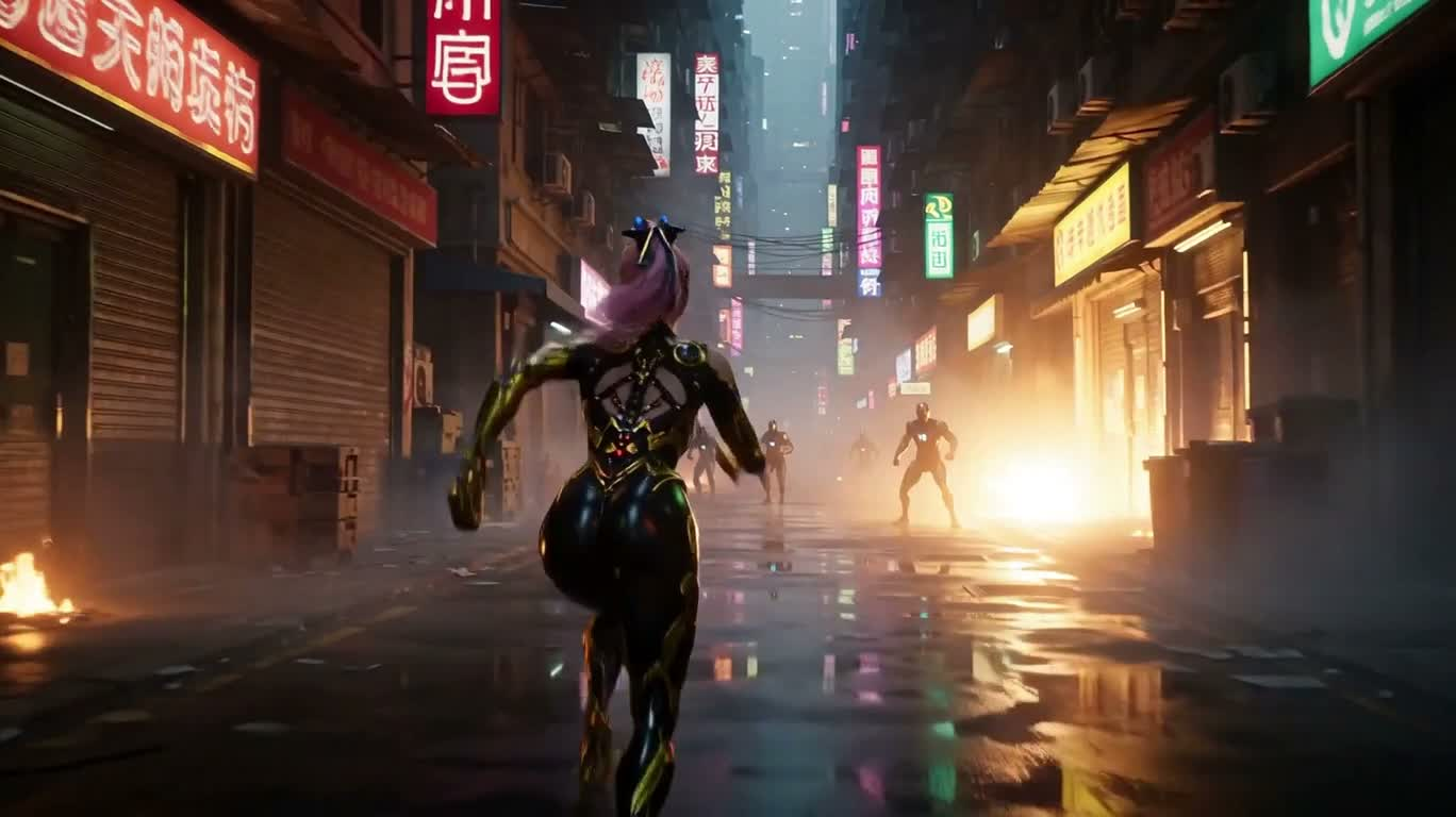 霓虹巷战:女王的致命一击