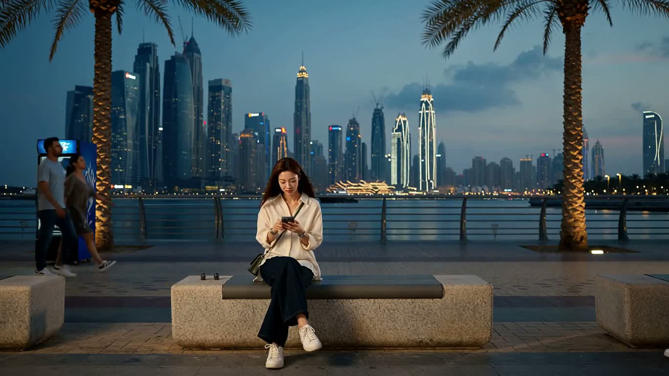 Retrouvailles sur le quai bleu — AI video creation