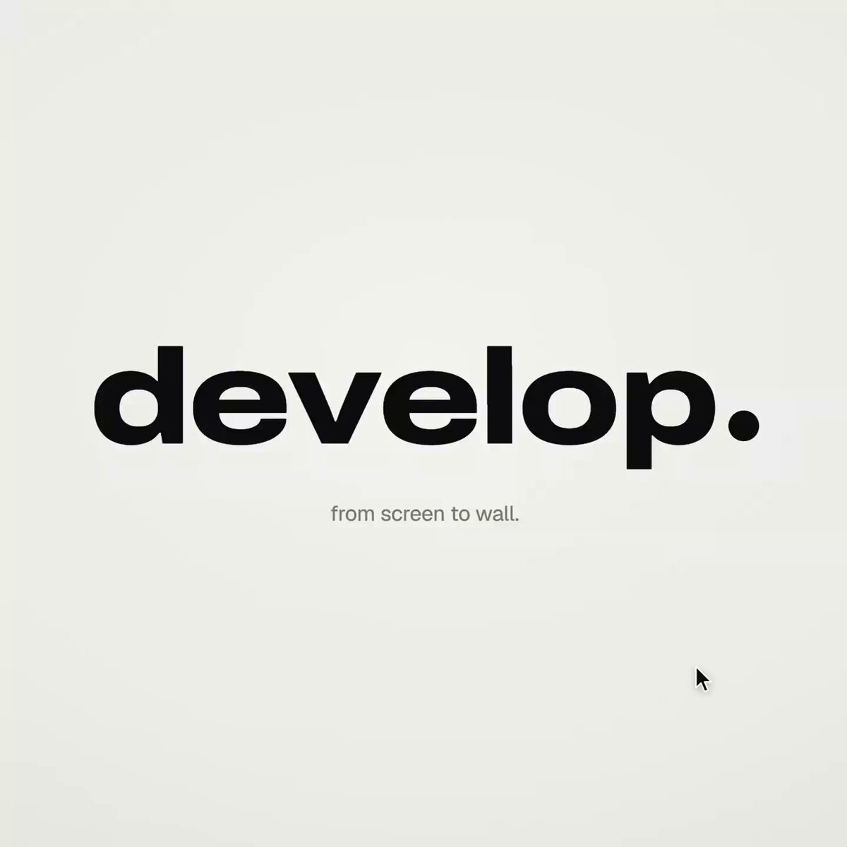 Apple-keynote style launch film