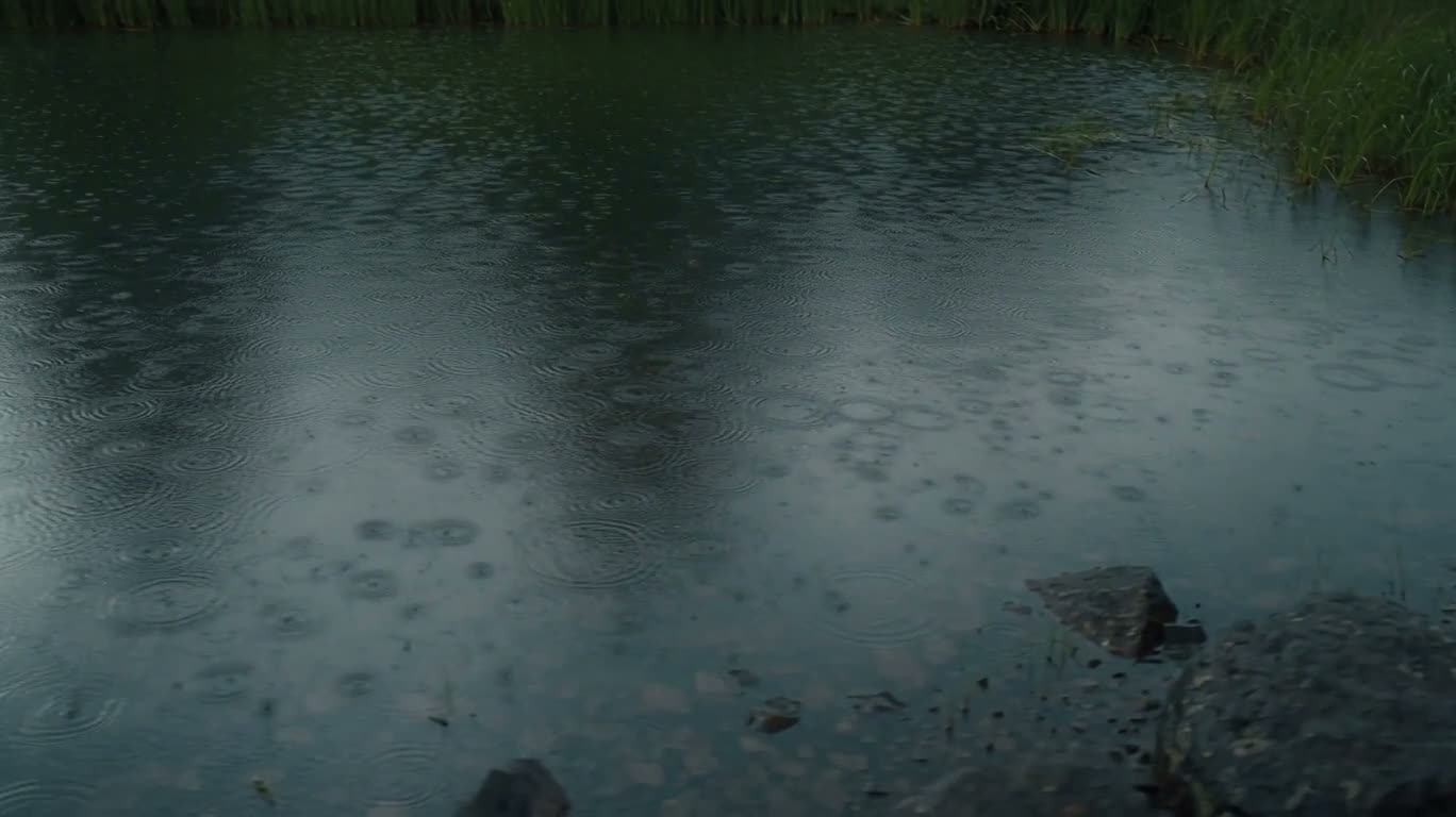 雨湖与雾丘 — AI video creation