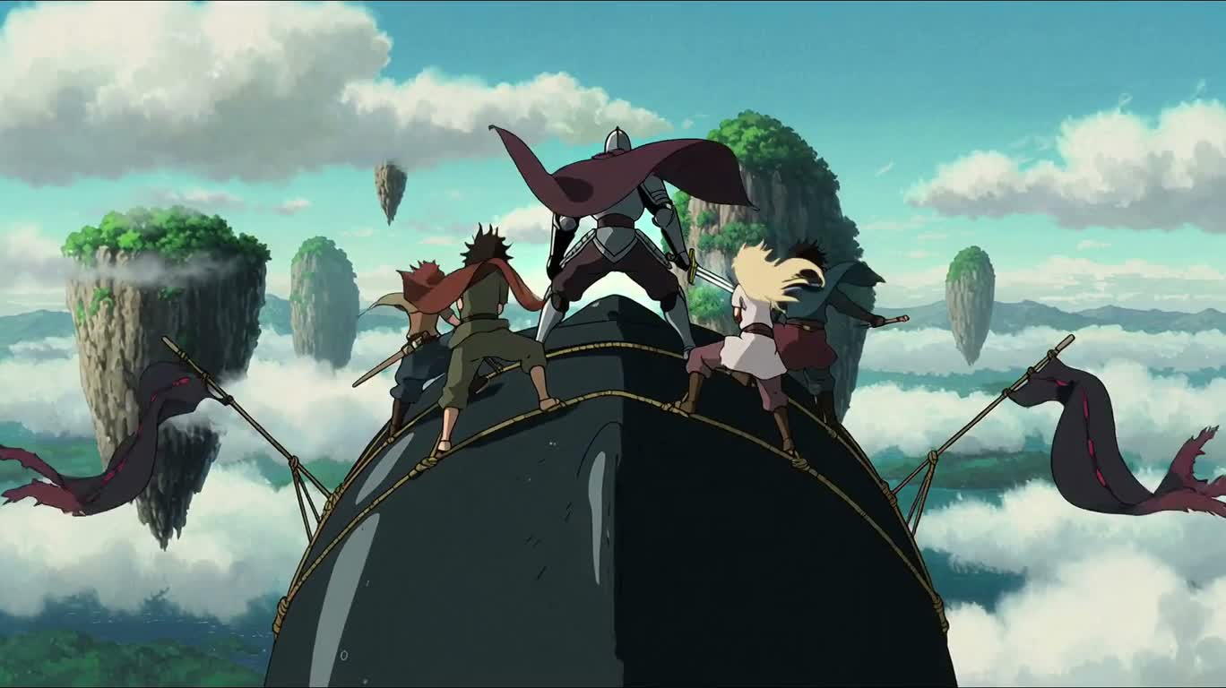 The Flying Whale Expedition Above the Shattered Sky — AI video creation