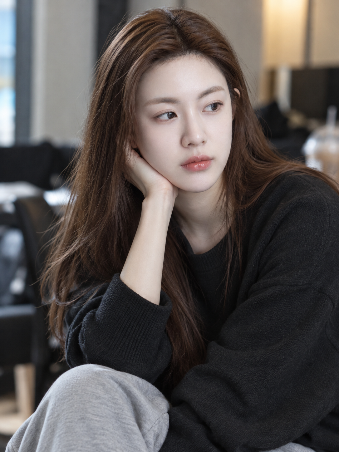 K-pop 아티스트의 자연스러운 사진