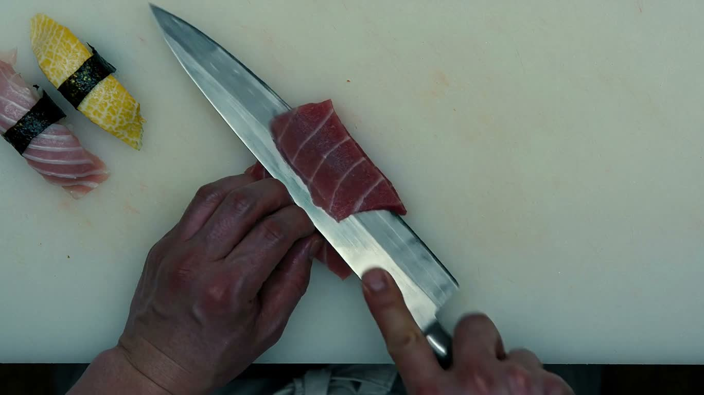 Độ chính xác của kỹ thuật dao sushi