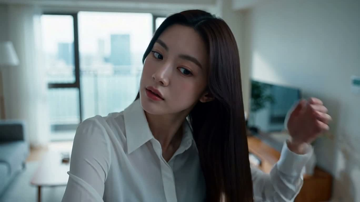 东京职场女性的15秒晨间准备 — AI video creation