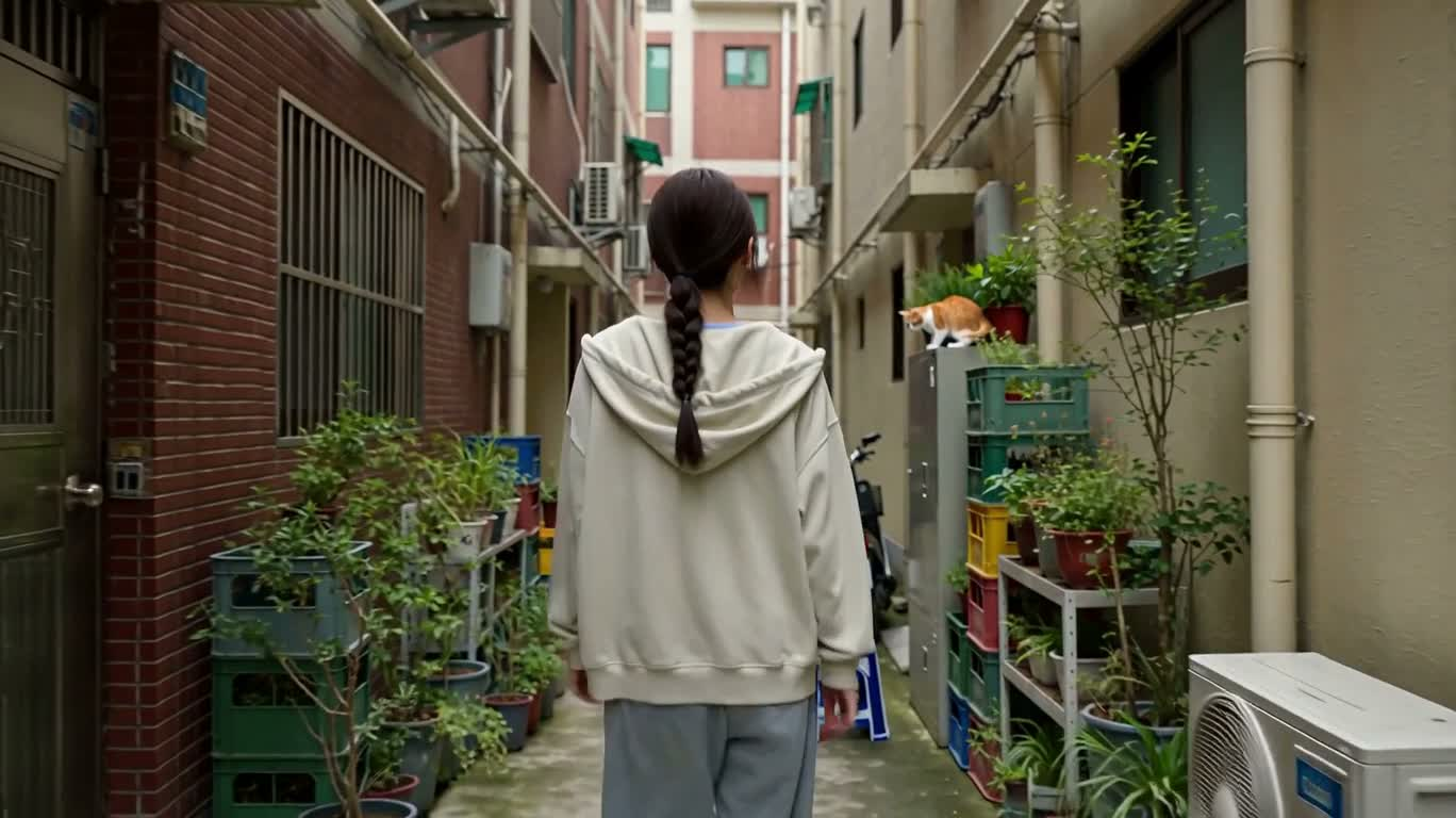 골목길의 아기 고양이 구조