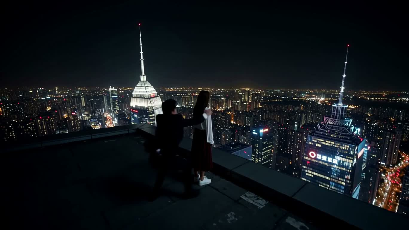 坠入梦境的城市奇旅 — AI video creation