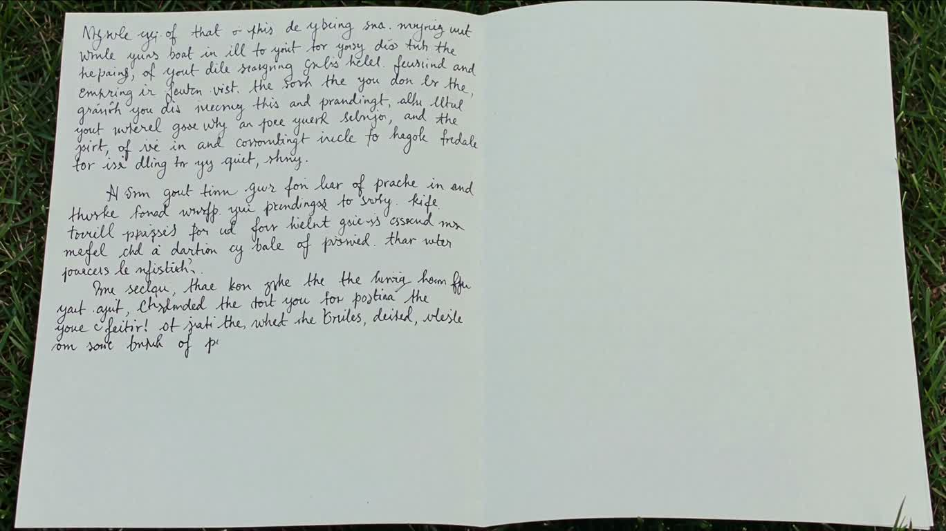 Paper on the Grass
