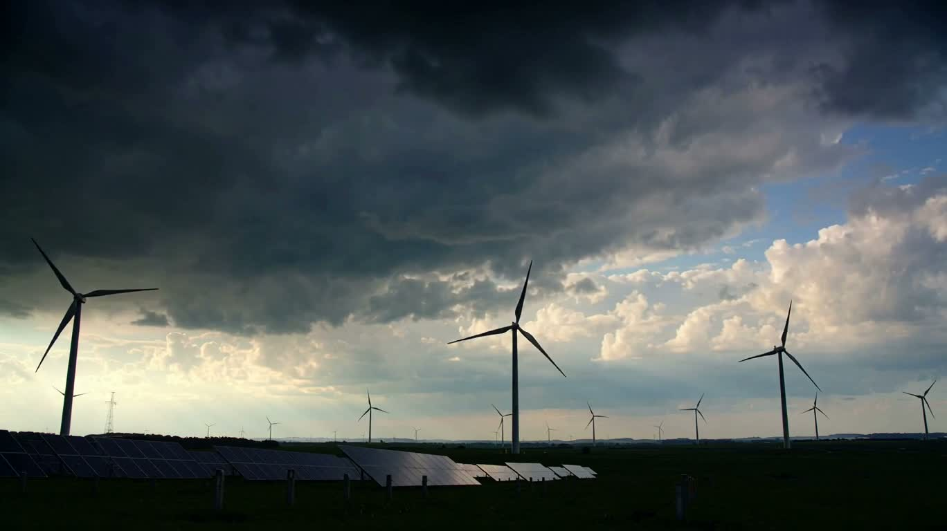 Les ailes du vent dissipent l'orage — AI video creation