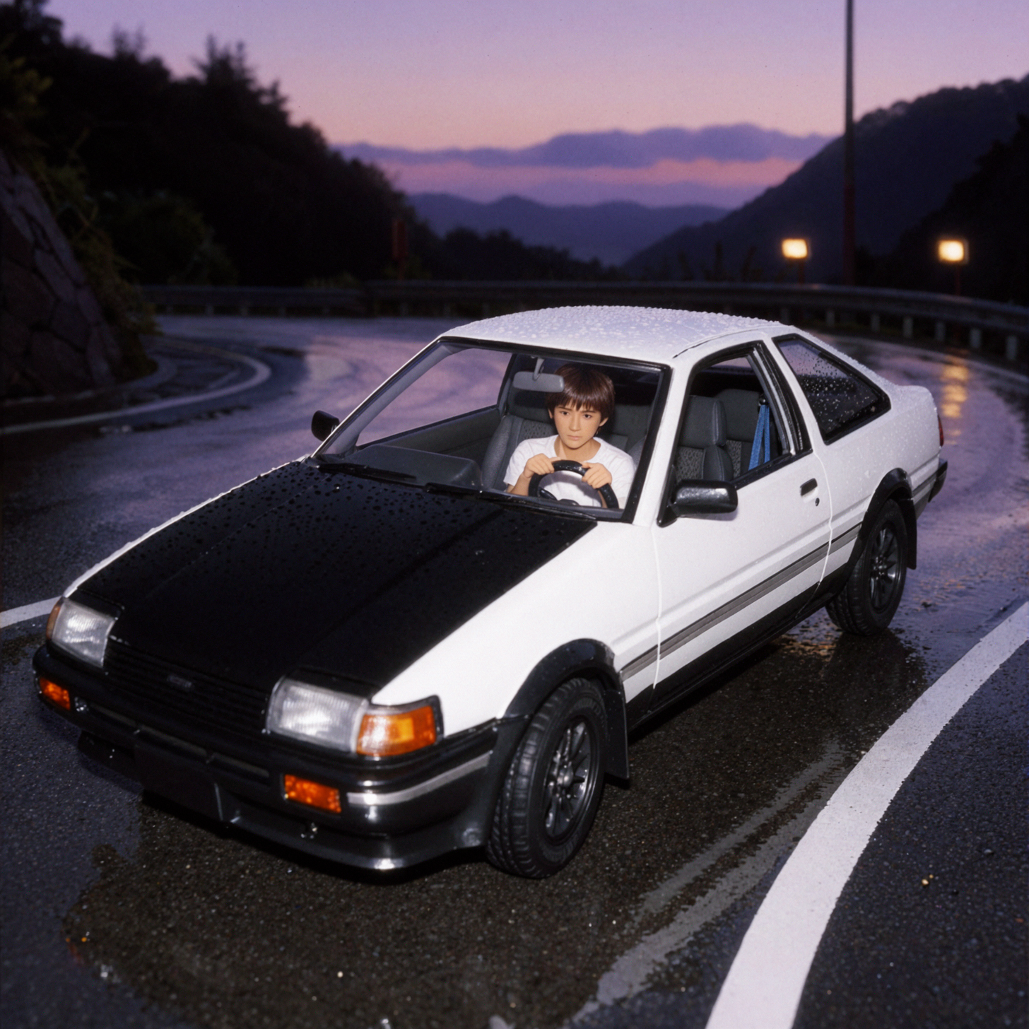 Takumi Fujiwara · Mountain Hairpin · Retro Flash
