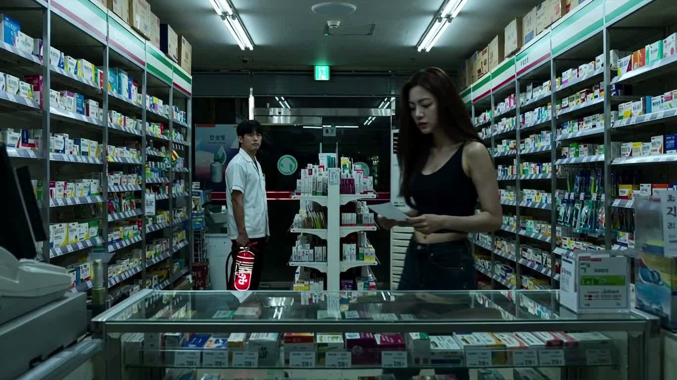 深夜药房惊魂 — AI video creation